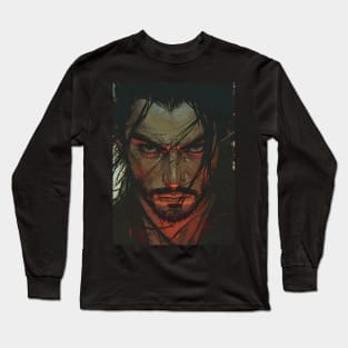 Vagabond Chronicles: Samurai Journeys, Manga Excellence, and Artistic Wonders Unveiled Long Sleeve T-Shirt